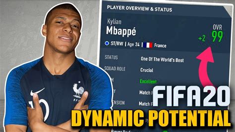 99 OVR KYLIAN MBAPPE IN FIFA 20 Career Mode (DYNAMIC POTENTIAL) - YouTube