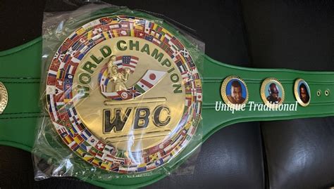 WBC World Boxing Championship Belt Adult Size Gold Plated - Etsy