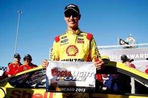 Joey Logano wins pole for Chase opener at Chicagoland