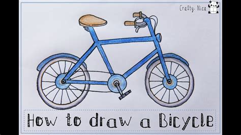 Bicycle For Kids Drawing