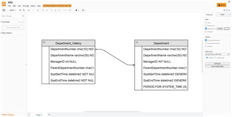 How to Draw an ER Diagram Online | Vertabelo Database Modeler