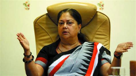 Vasundhara Raje completes 4 years as Rajasthan CM, Congress unimpressed ...