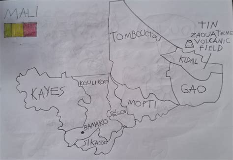 Mali Map by MillerTheCockroach on DeviantArt