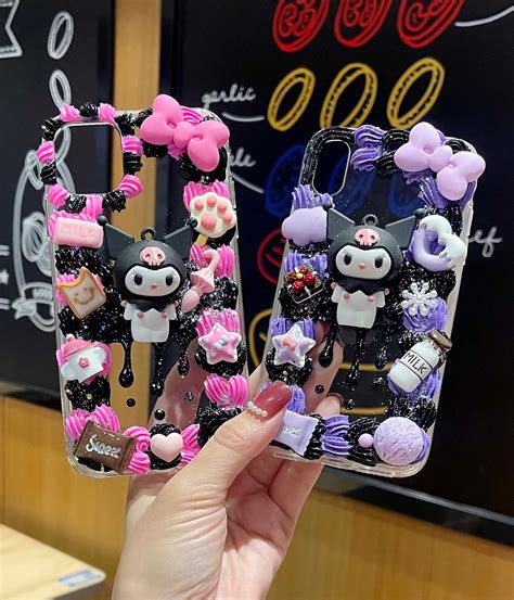 Kuromi decoden phone case Anime phone case For Samsung | Etsy