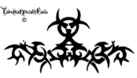 Tribal Biohazard Tattoo by TabithaEpicallyFails on DeviantArt