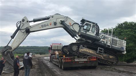 Huge Liebher 984 Caterpillar D11 And Komatsu D475 Loading By Side - Fasoulas Heavy Transports ...