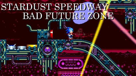 Sonic CD - Stardust Speedway Bad Future (Sega Genesis 16-bit Remix) - YouTube