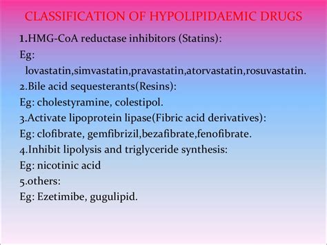 lipid lowering agents