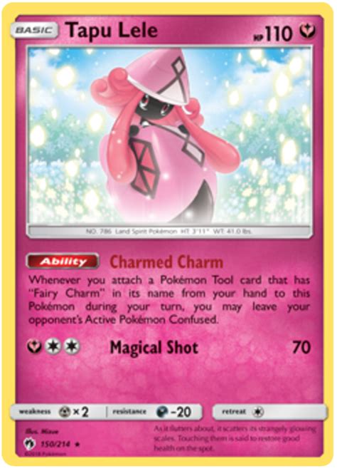 Tapu Lele - Lost Thunder #150 Pokemon Card