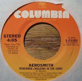 AEROSMITH Remember (Walking In The Sand) reviews