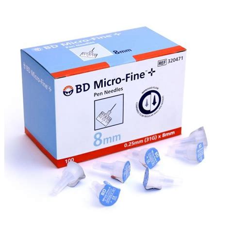 BD MICRO-FINE INSULIN PEN NEEDLES 8MM 100'S (EXP: 02/2027) | Shopee ...