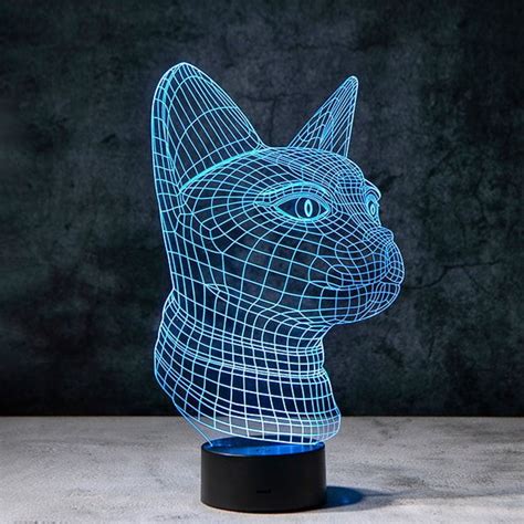 Cat 3D LED Night Lamp