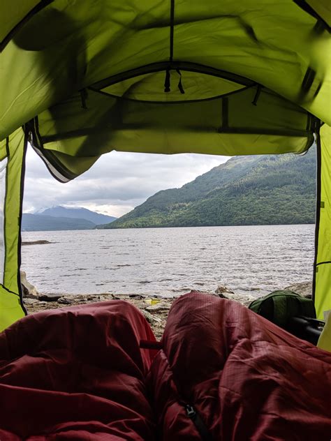 Wild camping on Loch Lomond, Scotland : r/camping