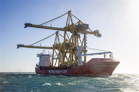 Ship-To-Shore Cranes Shipped Via The Northern Sea