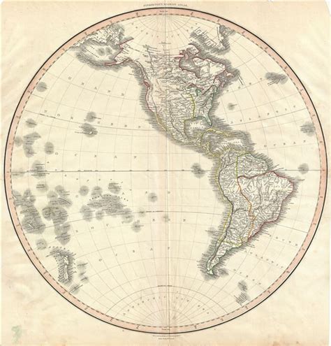 [Western Hemisphere].: Geographicus Rare Antique Maps