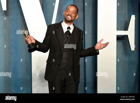 Will Smith arrives at the Vanity Fair Oscar Party on Sunday, March 27 ...