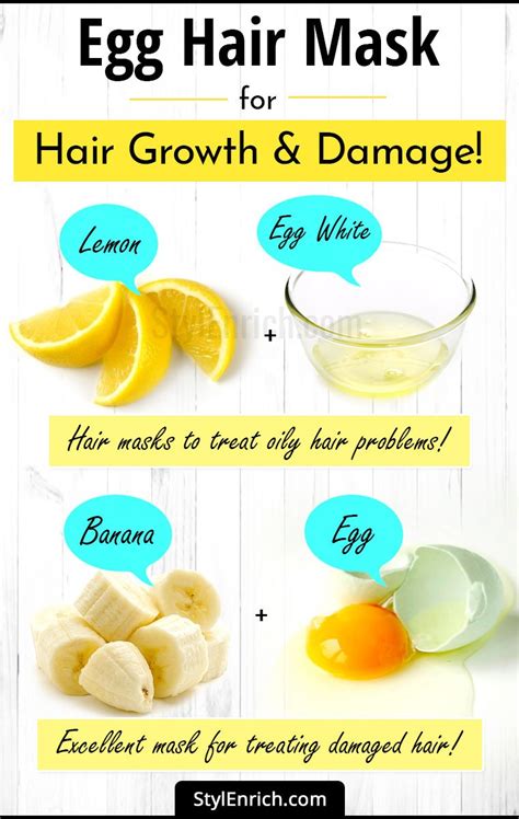 Egg Hair Mask for Hair Growth & Damaged Hair That Really Work!