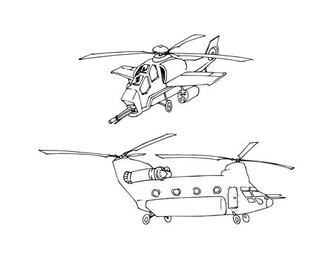 Premium Vector | Helicopter with a machine gun. military transport ...