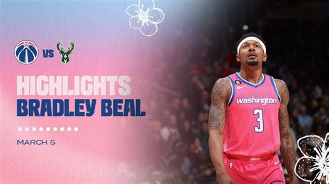 Highlights: Bradley Beal scores 33 points against Milwaukee Bucks - YouTube