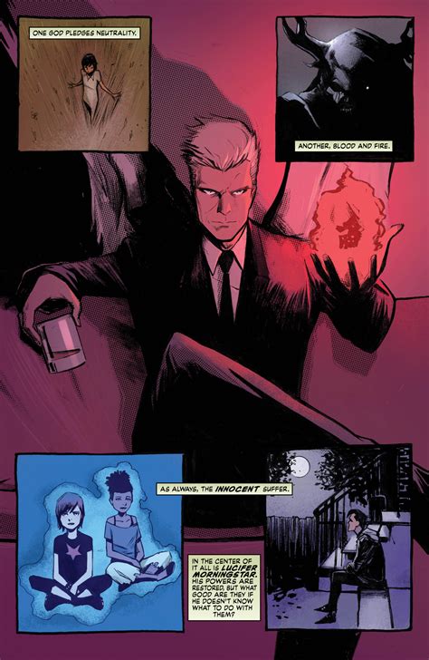 Lucifer #14 - 5-Page Preview and Cover