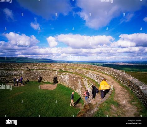 Co Donegal, Ireland, Grianan Of Aileach Stock Photo - Alamy