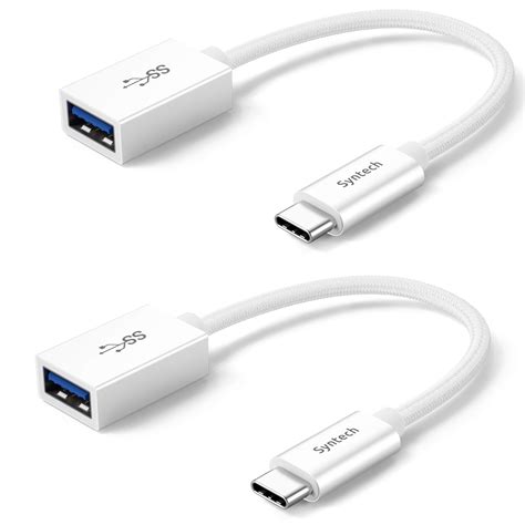 Buy Syntech USB C to USB Adapter, 2 Pack USB C to USB3 Adapter,USB Type ...