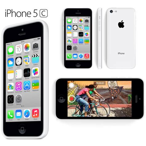 Apple iPhone 5C 8GB Factory Unlocked GSM 4G LTE 8MP Camera Smartphone ...