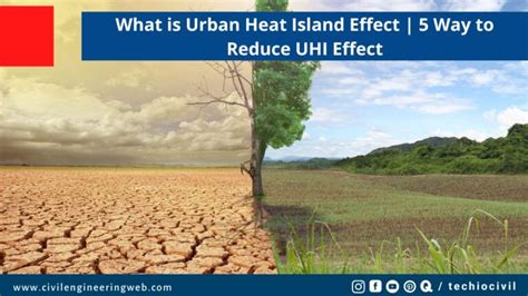 What Is Urban Heat Island Effect | 5 Way To Reduce UHI Effect