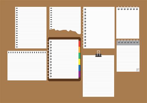 Free Block Notes Collection Vector 139012 Vector Art at Vecteezy