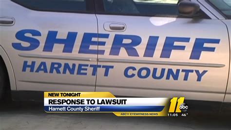 Lawsuit claims pattern of abuse by Harnett County deputies - ABC11 Raleigh-Durham