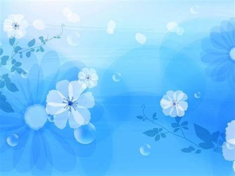 Simple Blue Flower Patterns Free PPT Backgrounds for your ... Blue Wallpaper Iphone, Background ...