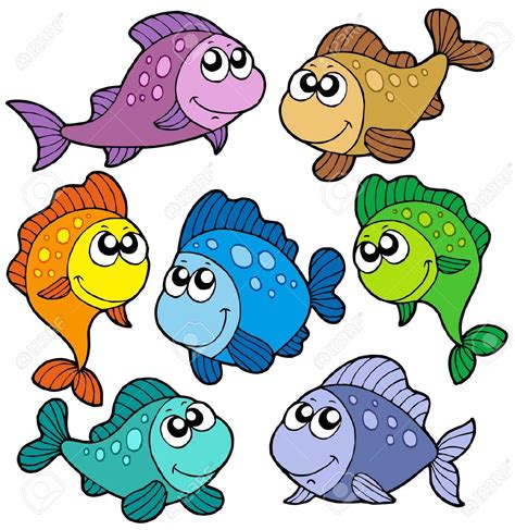 dibujos animados de peces y animales marinos - Buscar con Google | Cute fish, Cartoon fish, Fish ...