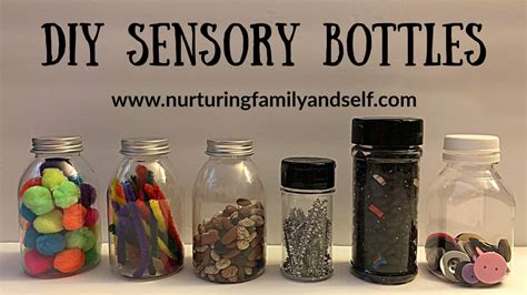 DIY Baby and Toddler Sensory Bottles - Nurturing Family & Self