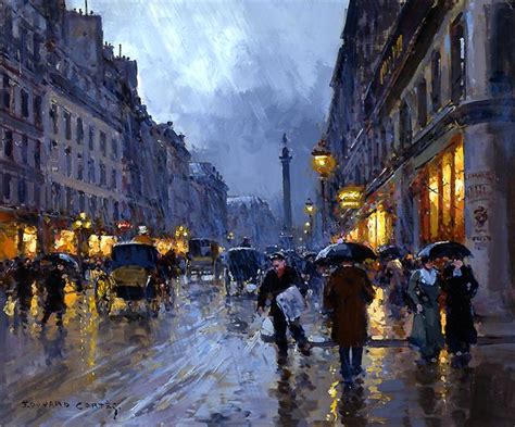 Rue de la Paix, Rain - Edouard Cortes - WikiArt.org