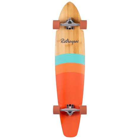 Retrospec Zed Bamboo Longboard Skateboard Complete Cruiser - Walmart ...