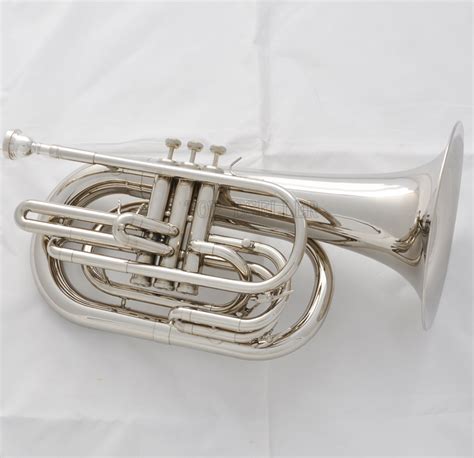 Professional Newest Marching Baritone Siver nickel Horn with Case | eBay