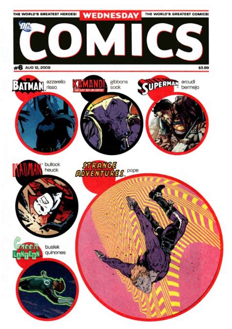 Wednesday Comics #6 - 6 of 12 (Issue)