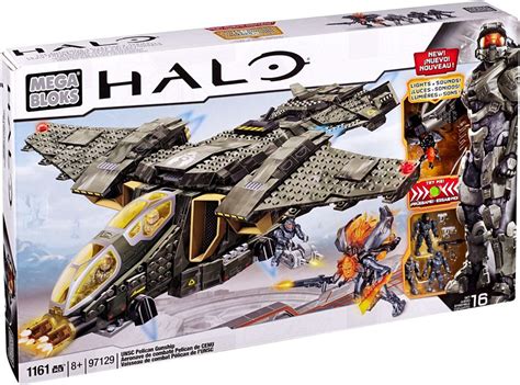 Mega Bloks Halo UNSC Pelican Gunship Set 97129 - ToyWiz