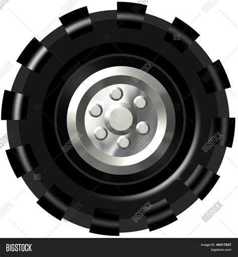 Monster Truck Tire Image & Photo (Free Trial) | Bigstock