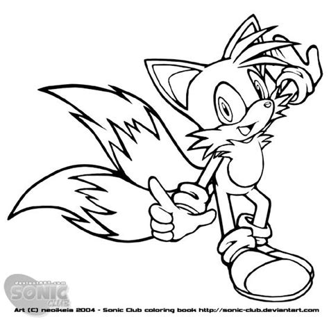 :: Coloring book - TAILS | Coloriage sonic, Coloriage, Livre de couleur