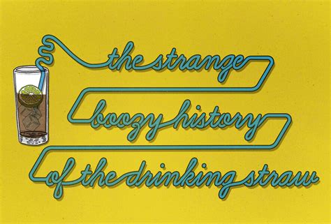 The Crazy History of the Drinking Straw - Thrillist