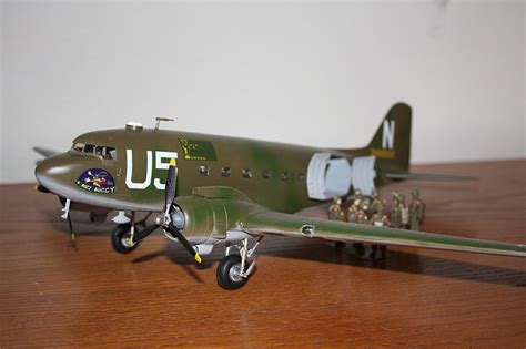 C-47 Skytrain -- Plastic Model Airplane Kit -- 1/48 Scale -- #855637 ...