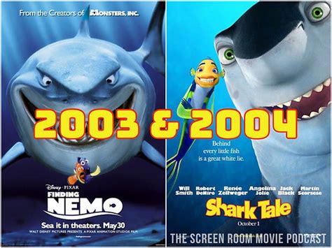 Download Shark Tale Finding Nemo Poster Wallpaper | Wallpapers.com