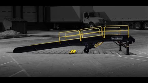 DOCKZILLA® Mobile Yard Ramps and Portable Loading Docks - YouTube