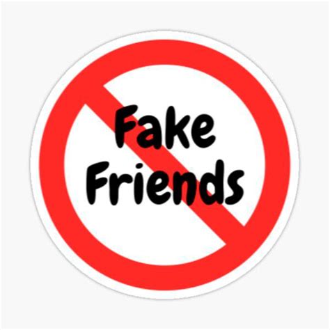 Signs of fake friends