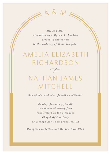 You & Me Wedding Invitations by Basic Invite