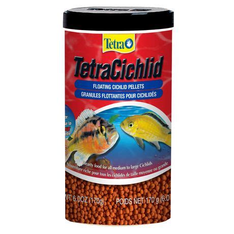 Tetra Cichlid Floating Fish Food Medium to Large, 170 grams - Walmart.ca