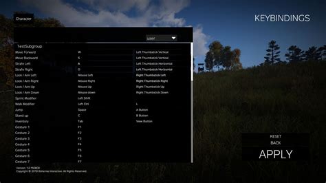 Game Controls - DayZ Wiki