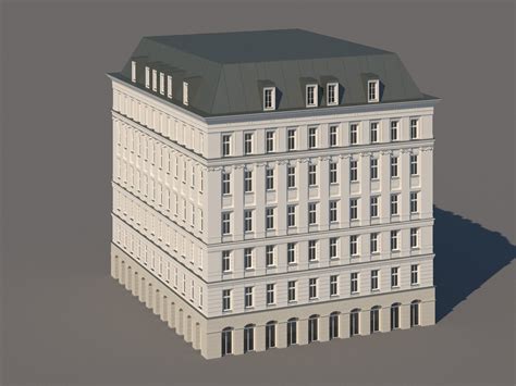 Historic Buildings 3D model | CGTrader