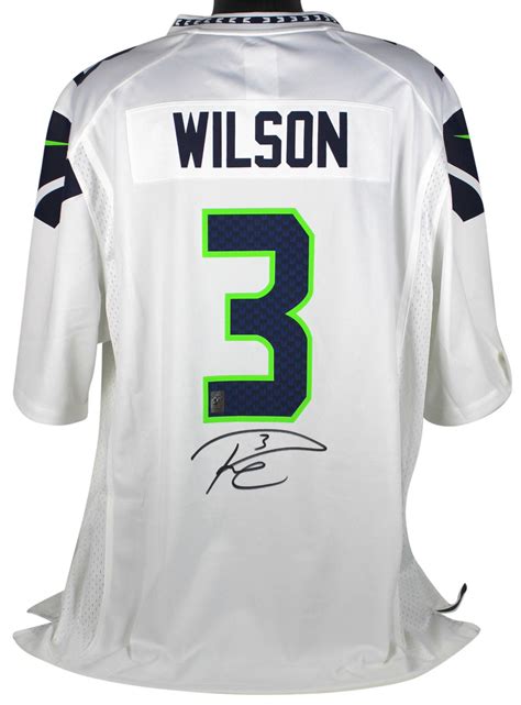 Lot Detail - Russell Wilson Signed Seattle Seahawks Jersey (Player Holo)